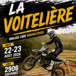 Inscription 1 JOUR Voitelière 2026 / Moins de 17 ans